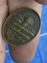 Load image into Gallery viewer, Original 1940s South Africa Anti-Apartheid WW2 Veterans - Torch Commando Badge
