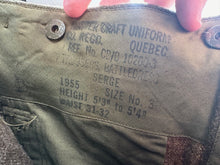 Load image into Gallery viewer, Original Canadian Army Battledress Trousers - 32&quot; Waist
