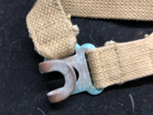 Load image into Gallery viewer, Original WW2 British Army 37 Pattern Khaki L-Straps Webbing - Wartime Dated 1940
