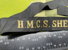 Original British Royal Navy HMCS Shelburne - Cap Tally - The Militaria Shop