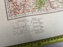 Load image into Gallery viewer, Original WW2 German Army Map of France - Châteauroux
