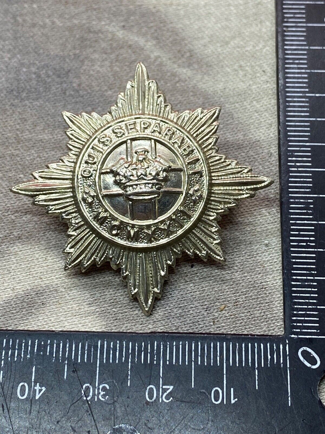 British Army - 4th / 7th Royal Dragoons Cap Badge - Modern Made