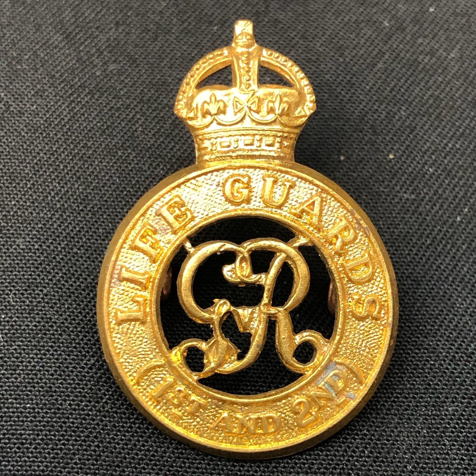 Original British Army 1st & 2nd Life Guards Cap Badge - The Militaria Shop