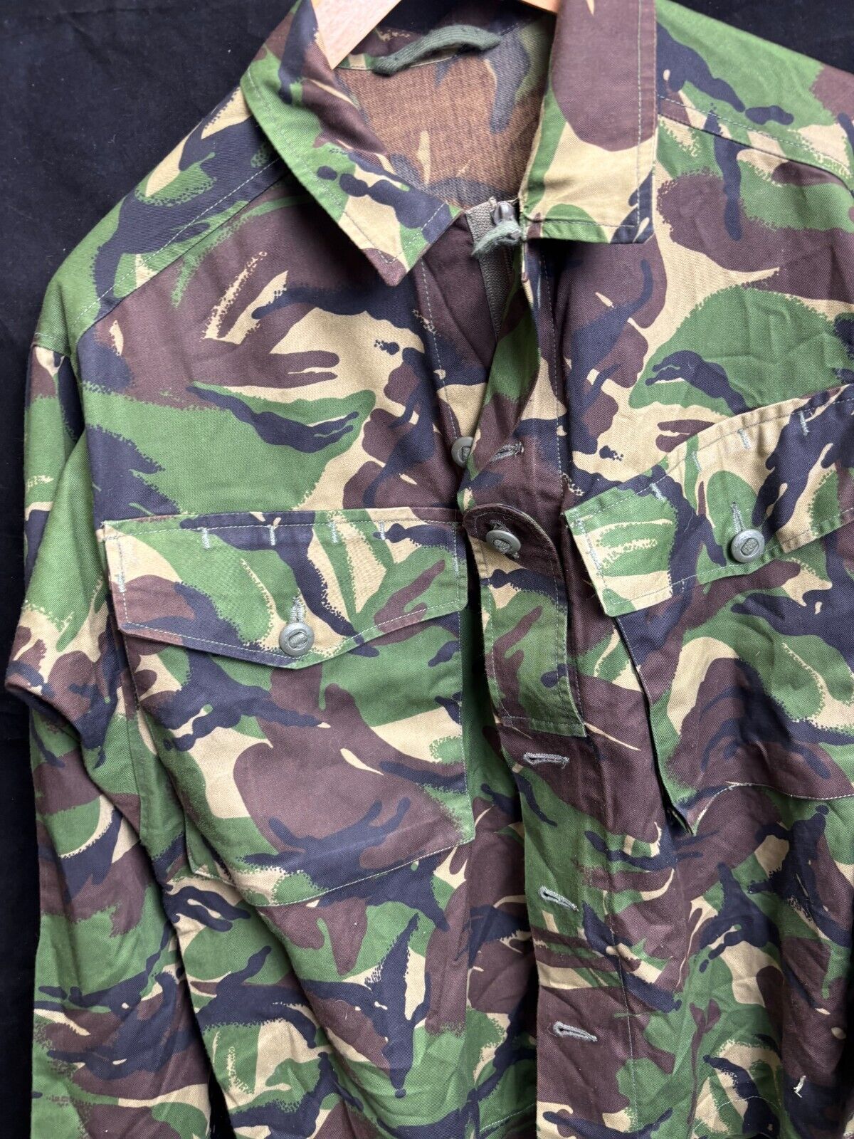 Surplus British Army DPM Camouflaged Jacket Combat Lightweight - Size 160/196 - The Militaria Shop