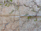 Original WW2 British Army GSGS Map of Scotland - Peebles & Galashiels - The Militaria Shop