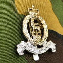 Load image into Gallery viewer, Original British Staybrite Army Cap Badge - Adjutant General&#39;s Corps - The Militaria Shop

