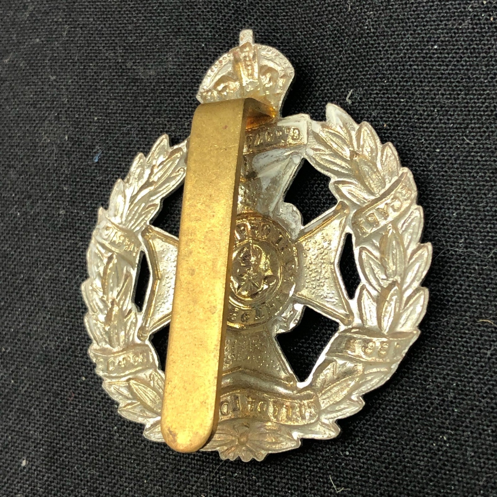 Genuine WW2 British Army Brass Cap Badge - Post Office Rifles - The Militaria Shop