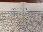 Original WW2 British Army GSGS OS Map of Great Britain - Colchester - The Militaria Shop