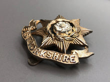 Load image into Gallery viewer, Genuine British Army East Yorkshire Officers Cap Badge
