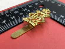 Load image into Gallery viewer, 13th 18th Royal Hussars &quot;QC&quot; ~ Genuine British Army Military Cap Badge
