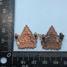 Genuine Canadian Army Maple Leaf Canada Collar Badges Pair - The Militaria Shop