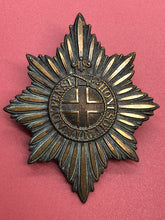 Load image into Gallery viewer, Original British Army Coldstream Guards Brass Pagri Badge
