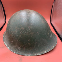 Load image into Gallery viewer, Original British / Canadian Army WW2 Soldiers Military Combat Mk3 Turtle Helmet
