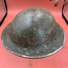 Load image into Gallery viewer, Original British Army WW2 Soldiers Military Combat Mk2 Brodie Helmet - SA Made
