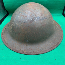 Load image into Gallery viewer, Original WW2 British Civil Defence Mk2 Brodie Helmet
