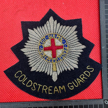 Load image into Gallery viewer, British Army Bullion Embroidered Blazer Badge - Coldstream Guards
