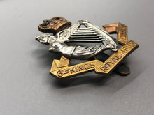 Charger l&#39;image dans la galerie, Genuine British Army 8th Kings Royal Irish Hussars Cap Badge
