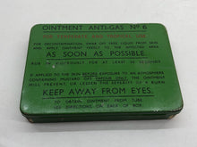 Load image into Gallery viewer, Original British Army WW2 Ointment Anti-Gas No 6 - Complete Box!
