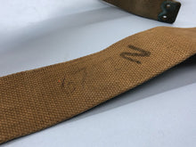 Load image into Gallery viewer, Original WW2 British Army Tan Webbing Shoulder Strap 37 Pattern
