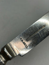 Charger l&#39;image dans la galerie, Original WW2 British Army Royal Artillery Officers Mess Cutlery Fish Knife
