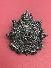 Load image into Gallery viewer, Original WW1 British Army Cap Badge - The Border Regiment
