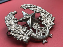 Load image into Gallery viewer, Original WW2 British Army The Cameronians (Scottish Rifles) Cap Badge
