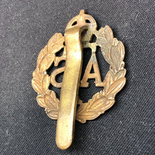 Load image into Gallery viewer, Original WW2 British Army Cap Badge - Auxiliary Territorial Service - The Militaria Shop
