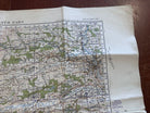 Original WW2 British Army OS Map of Scotland - Perth & Strath Earn - The Militaria Shop