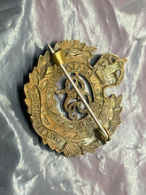 Load image into Gallery viewer, Original WW2 British Army GVI Royal Engineers Cap Badge Made into a Brooch
