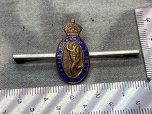 Load image into Gallery viewer, Original British Army - The Royal Corps of Signals Enamel Sweetheart Brooch
