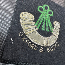 Lade das Bild in den Galerie-Viewer, British Army Bullion Embroidered Blazer Badge - Oxford &amp; Bucks - Ox &amp; Bucks LI
