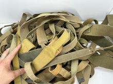 Load image into Gallery viewer, Original WW2 British Army 37 Pattern Webbing Shoulder Strap - Used Original

