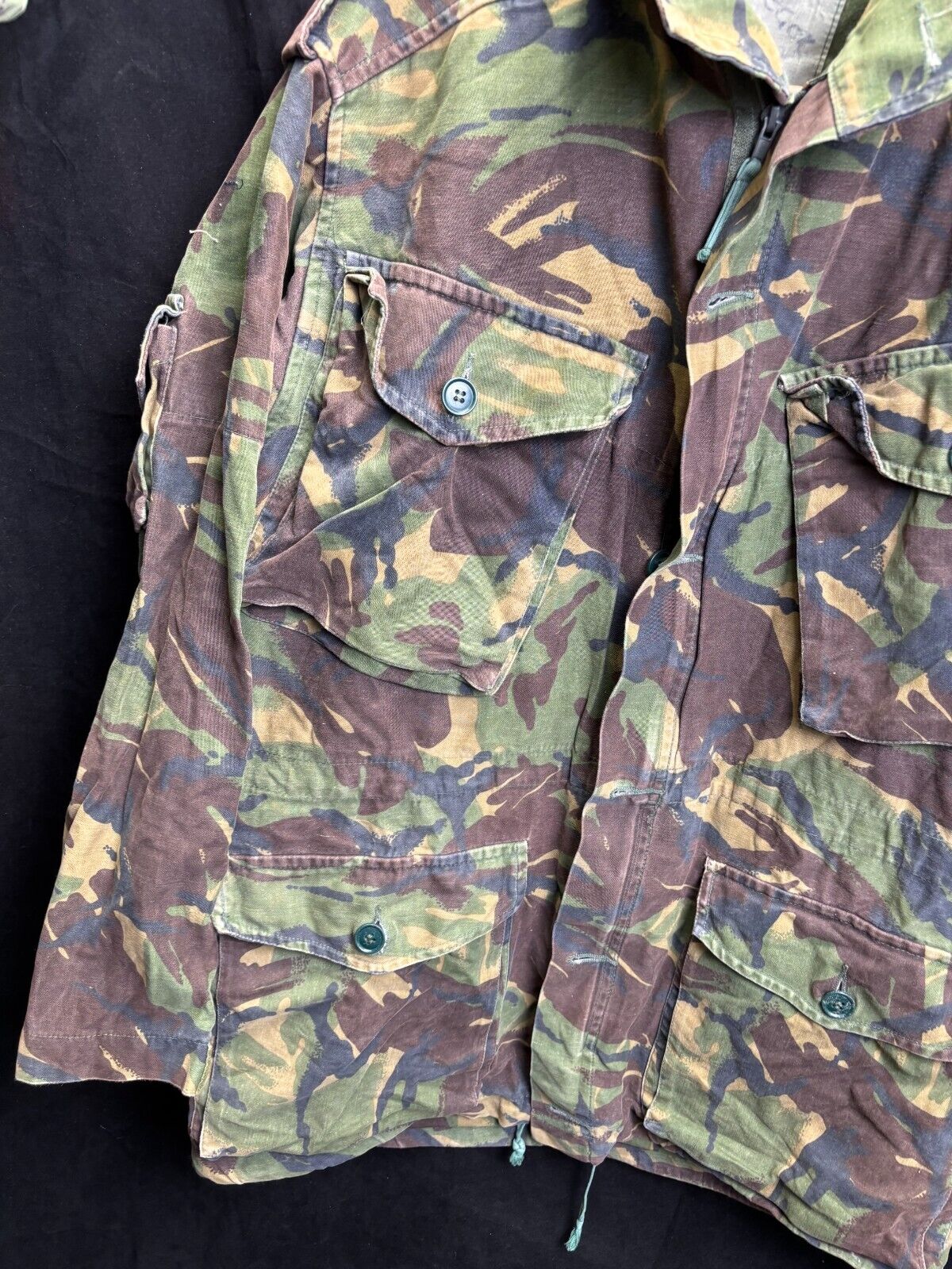 Surplus British Army DPM Pattern Camouflaged Smock Combat- 36in Chest - The Militaria Shop