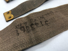 Load image into Gallery viewer, Original British RAF 37 Pattern Webbing L Straps
