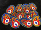 Original WW2 US Army Advanced Communications Zone ETO Cloth Badge Patch - The Militaria Shop