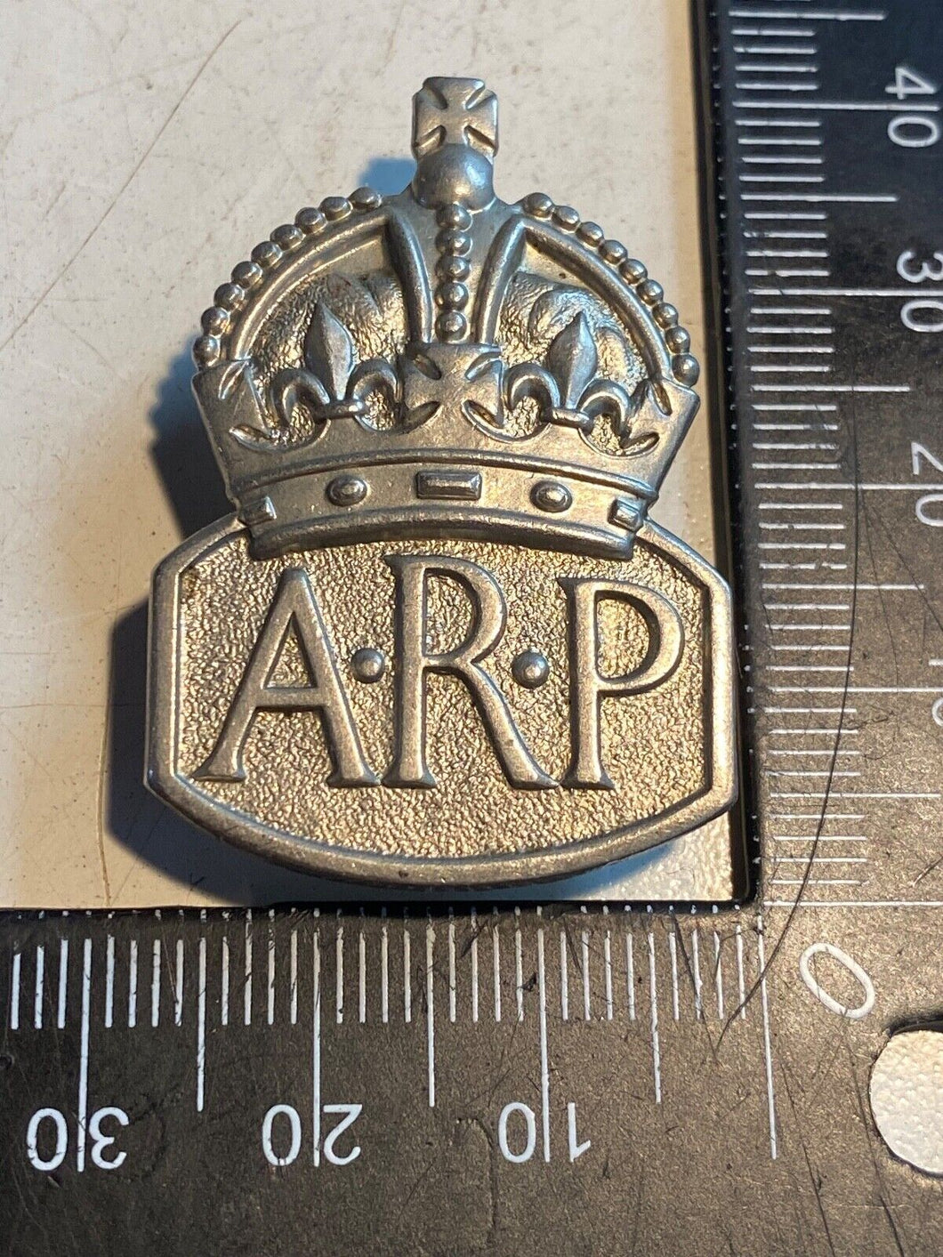 Original WW2 British Home Front ARP Members Badge