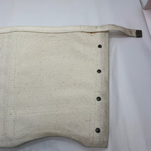 Lade das Bild in den Galerie-Viewer, Original British Army / Royal Navy White 37 Pattern Spats / Gaiters- Well Marked
