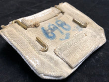 Load image into Gallery viewer, Original WW2 British Army 37 Pattern Pistol Ammo Pouch - Winter White Camo
