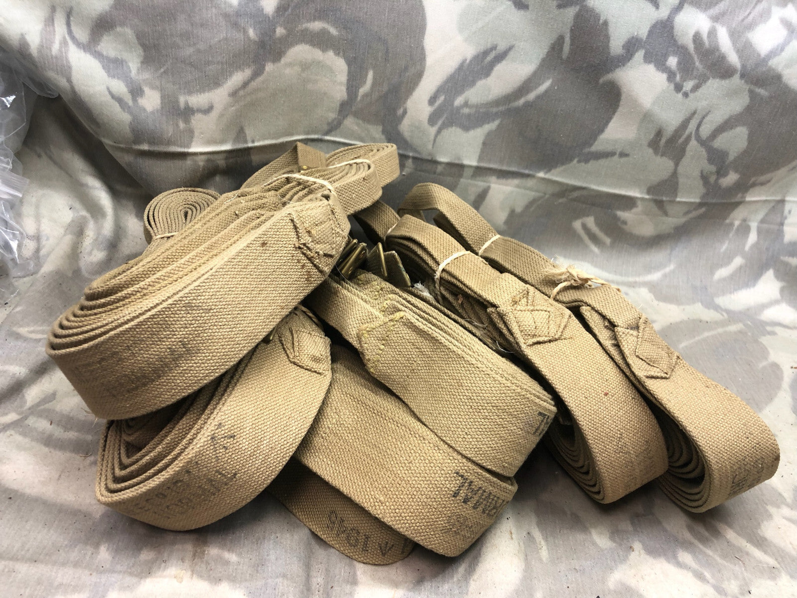 Original WW2 Dated British Army 37 Pattern Shoulder Strap - New Old Stock - The Militaria Shop