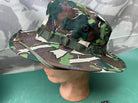 Genuine US Army Jungle Camouflage Boonie Sun Hat Hot Weather Type II -Size 7 1/2 - The Militaria Shop