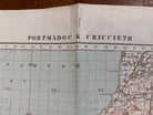 Original WW2 British Army GSGS OS Map of Wales - Portmadoc & Criccieth - The Militaria Shop