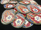 Unissued Original WW2 US Army Advanced Communications Zone ETO Cloth Badge Patch - The Militaria Shop