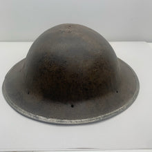 Load image into Gallery viewer, Original WW2 British Army Mk2 Combat Brodie Helmet - South African Made
