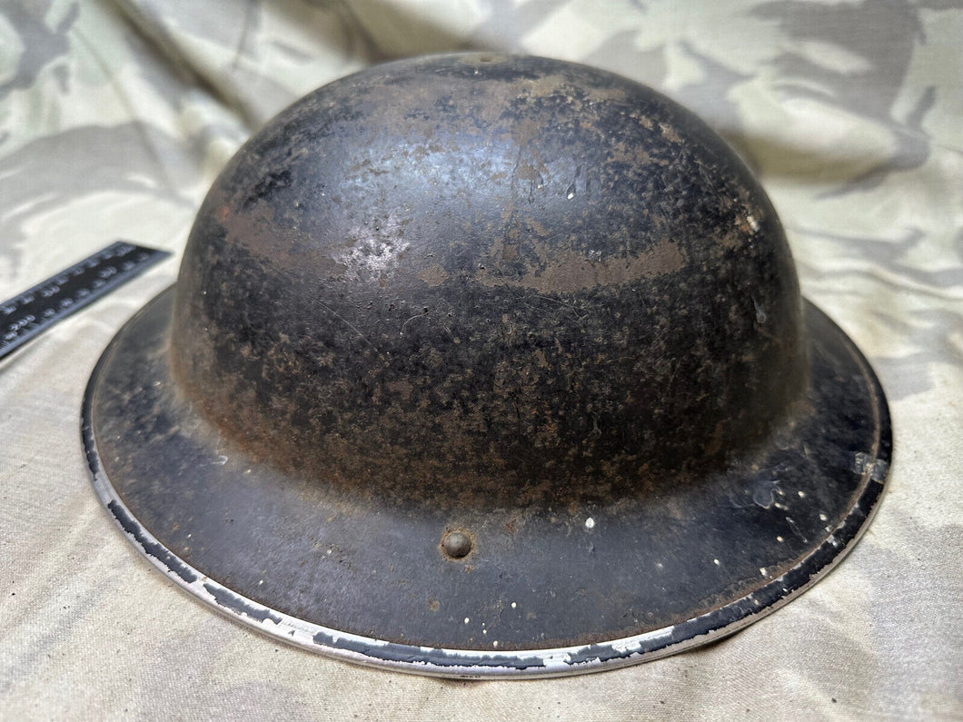 Original WW2 British Home Front Civil Defence Mk2 Brodie Helmet