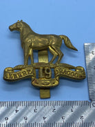 Original Canadian Army 19th Alberta Dragoons Cap Badge - The Militaria Shop