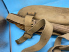 Original WW2 British Army Canvas Handle, Carrier & 1944 Dated Helve with Strap - The Militaria Shop