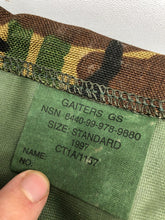 Load image into Gallery viewer, Genuine British Army DPM Camouflaged Gaiters - Size Standard
