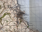 Original WW2 British Army GSGS OS Map of England & Wales - Scarborough - The Militaria Shop