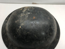 Load image into Gallery viewer, Original WW2 British Home Front Civil Defence Private Purchase Bakelite Helmet
