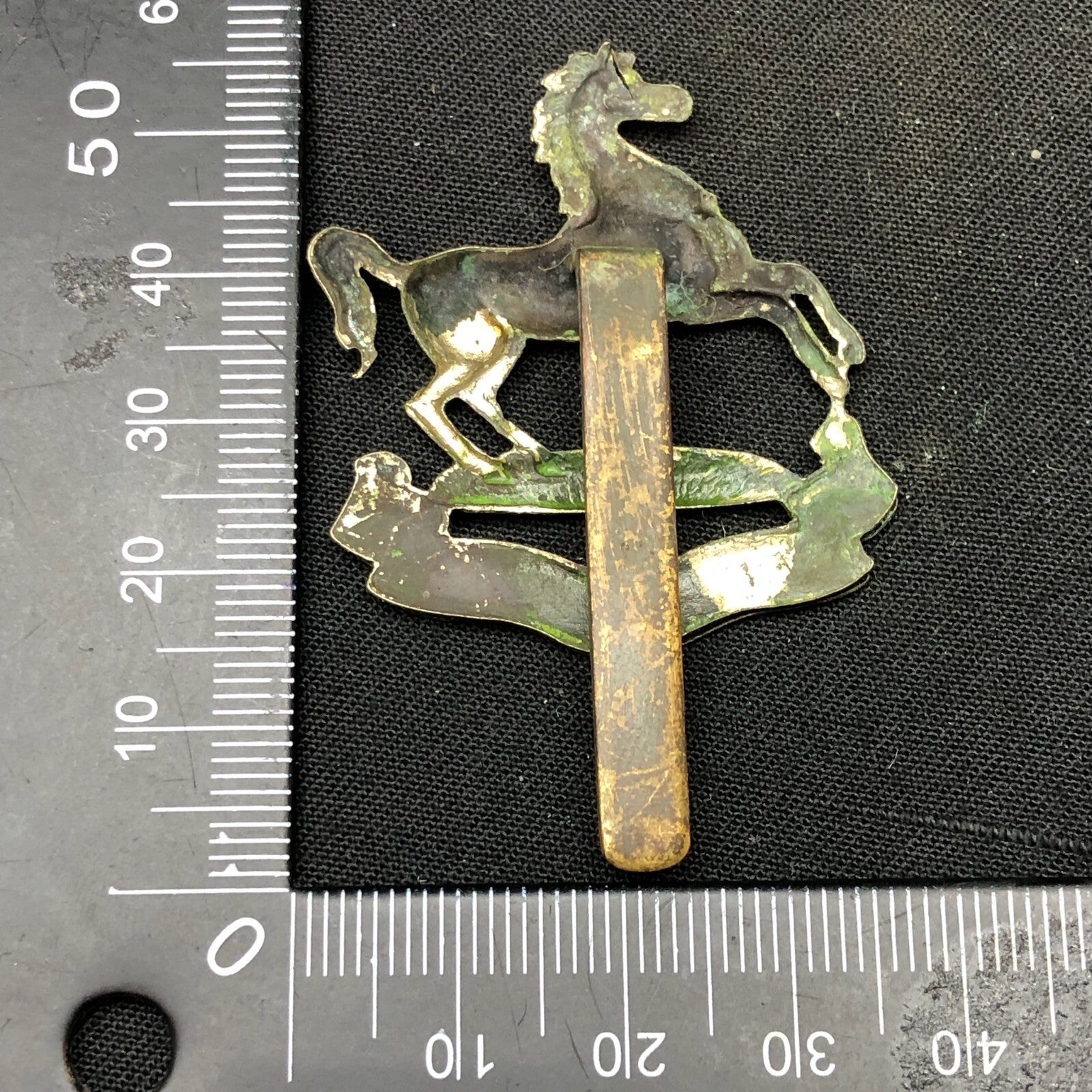 Genuine British Army Cap Badge - King's Regiment (Liverpool) - The Militaria Shop